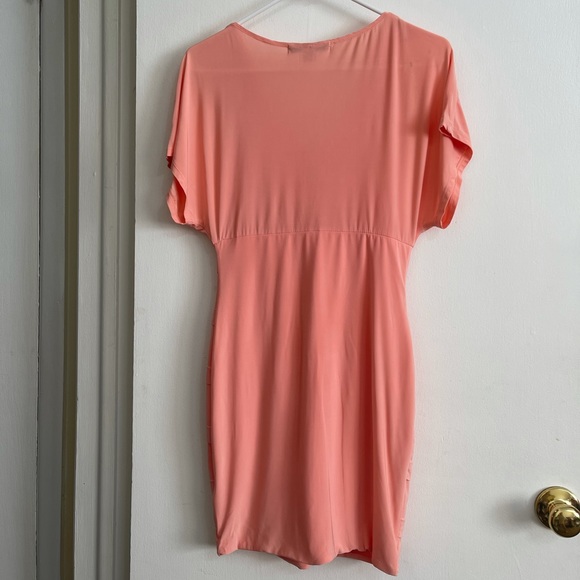 XXI Pink Bodycon Mini Party Cocktail Dress Size Medium - Picture 6 of 6